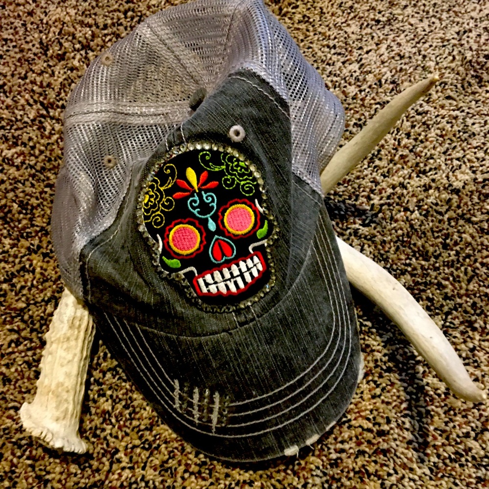 🍀Sugar Skull Cap🍀